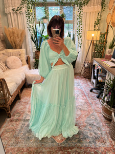 Random stuff sale Ready to ship seafoam hand dyed bring it two piece dress