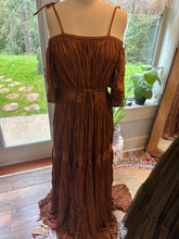 Load image into Gallery viewer, Ready to ship sale brown Athena and one of a kind hey babe hand dyed two dress deal