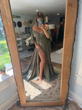 Load image into Gallery viewer, (Preorder 6-8 week) Awaken dress olive