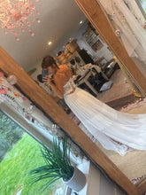 Load image into Gallery viewer, Sample sale one of a kind Cherish Dress with vintage lace bodice ready to ship