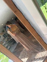Load image into Gallery viewer, Ready to ship Always and Forever dress tan brown linen cotton