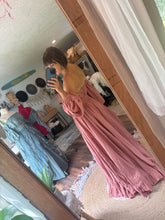 Load image into Gallery viewer, Ready to ship blush cotton you glow girl dress