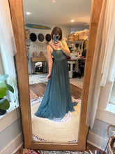 Load image into Gallery viewer, Spring sale hand dyed sleeveless corset dress with tulle