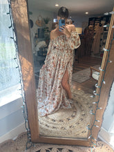 Load image into Gallery viewer, Ready to ship Daisy print you glow girl dress