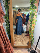 Load image into Gallery viewer, Denim  Sale Meadow Dreamer two piece dress ready to ship on sale