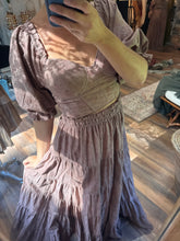 Load image into Gallery viewer, Ready to ship hand dyed two piece with bustier that fits best on larger busts end of summer sale