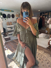 Load image into Gallery viewer, (Preorder 6-8 week) Awaken dress olive