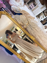 Load image into Gallery viewer, Sale Ready to ship beige crinkle (double layer type) rapture dress