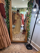 Load image into Gallery viewer, Ready to ship sand chiffon music two piece reclamation dress