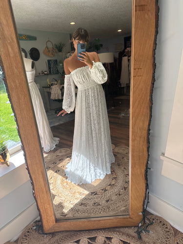 Lace you glow girl dress ready to ship