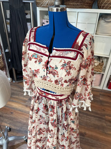 Flash sale Ready to ship Frolick two piece and hey babe hand dyed top