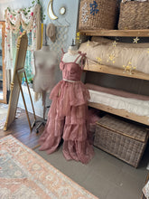 Load image into Gallery viewer, Sample sale ready to ship two pice dress rose blush  organize