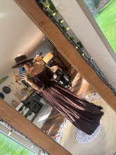 Load image into Gallery viewer, Ready to ship brown Raynie two piece dress