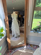Load image into Gallery viewer, Ready to ship sale one of a kind vintage lace top with two lace skirts