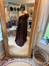Load image into Gallery viewer, Sale ready to ship cotton hand dyed you glow girl floral dress