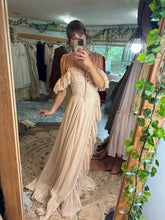 Load image into Gallery viewer, SALE ready to ship nude blush  Poetry chiffon reclamation dress