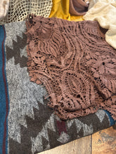 Load image into Gallery viewer, ) (Package j) ready to ship Box of fabric remnants perfect for baby layering (photo prop)