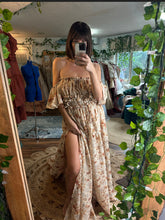 Load image into Gallery viewer, Preorder 6 to 8 week the Mystical wonders crinkle Daisy two piece dress