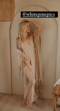 Load image into Gallery viewer, Ready to ship  cotton fringe robe ready to ship on Sale