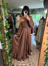 Load image into Gallery viewer, Ready to ship You Glow Girl cotton brown dress on sale