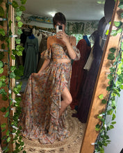 () Preorder allow 6 to 8 weeks poetry two piece bold floral reclamation dress