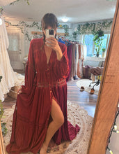 Load image into Gallery viewer, Ready to ship Raquel Robe wine