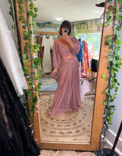 Load image into Gallery viewer, Hand dyed mauve net two piece