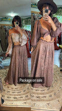 Load image into Gallery viewer, Package one - vintage lace skirt and two tops