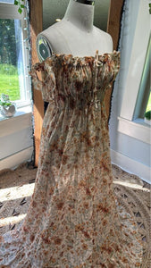 Preorder allow 6-8 week -Always and Forever dress in Daisy crinkle