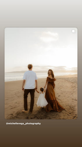 Preorder show off those shoulders dress sheer rusty brown chiffon