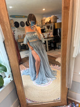 Load image into Gallery viewer, Two dress deal Olive always and forever dress and Ready to ship sale new blue color chiffon mystical wonders two piece dress