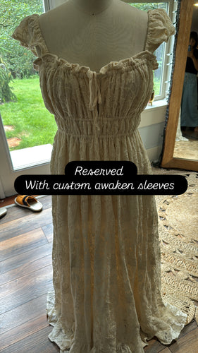 Always and forever dress lace With awaken sleeve in lace