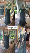 Load image into Gallery viewer, One of a kind hand dyed slightly imperfect sample concept dress