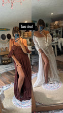 Load image into Gallery viewer, One only - Two dress deal euphoria  Dress with we belong hand Dye brown (little dye flaw)