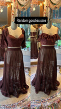 Load image into Gallery viewer, Random goodies net skirt (tiny flaw) hand dyed with two tops