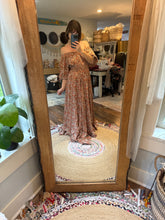 Load image into Gallery viewer, Two dress deal mushroom crinkle poetry two piece dress and print prairie hearts floral ready to ship