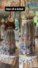 Load image into Gallery viewer, One of a kind skirt with we belong rusty textured top ready to ship sale