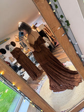 Load image into Gallery viewer, On sale New more adjustable Athena dress ready to ship deep brown