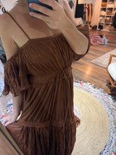 Load image into Gallery viewer, On sale New more adjustable Athena dress ready to ship deep brown