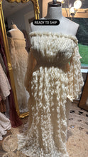 Load image into Gallery viewer, Ready to ship you glow girl crinkle tulle ivory dress