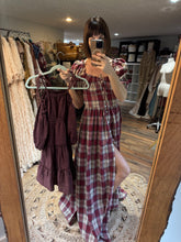 Load image into Gallery viewer, Rapture plaid with kids dress