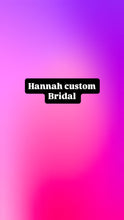 Load image into Gallery viewer, Hannah custom bridal dress shopping included