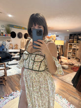 Load image into Gallery viewer, Ready to ship we belong in floral cotton dress sale