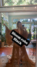 Load image into Gallery viewer, BLACK Pre order allow 6 to 8 weeks brown bloom where you are dress maternity friendly (black )