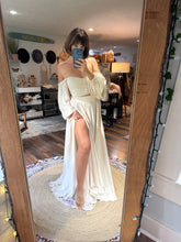 Load image into Gallery viewer, (Satin ) Ready to ship A New Day two piece dress ivory