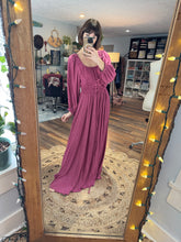 Load image into Gallery viewer, Ready to ship cute little sample dress in fuchsia gauze