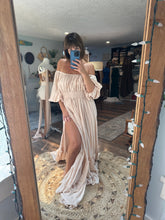 Load image into Gallery viewer, SALE Ruffle me right up beige ready to ship