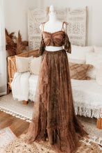 Load image into Gallery viewer, (Peonies) PREORDER allow 6 to 8 weeks Peonies Poetry two piece dress