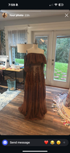 Load image into Gallery viewer, Sheer show off those shoulders brown lace on sale ready to ship