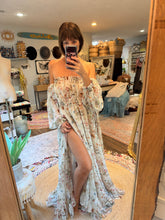 Load image into Gallery viewer, Reserved two dress deal brown and floral you glow girl dress